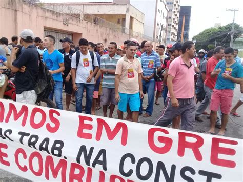 Fortaleza começou a greve dos trabalhadores da construção civil