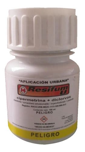 Resifum U 100 Ml Cipermetrina Diclorvos Insecticida MercadoLibre