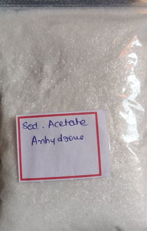 Sodium Acetate Anhydrous Packaging Size Kg At Rs Kg In Bharuch