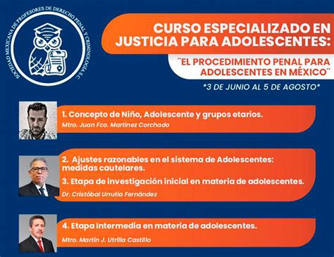 Cursos Diplomados Sociedad Mexicana De Profesores De Derecho Penal