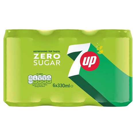 7up Zero Sugar 6 X 330ml Multipacks Iceland Foods