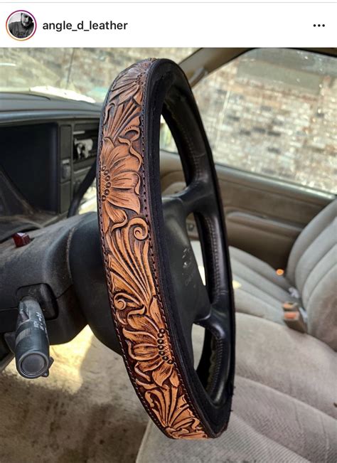 Western Steering Wheel Cover - Bmo Show