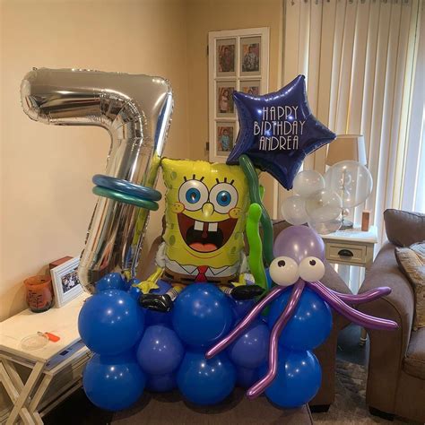 Serena Moreno On Instagram Spongebob Balloon Bouquet Happy Birthday