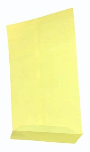 Non Printed 14x10 Inch Yellow Laminated Paper Envelope At Rs 2 60 Piece