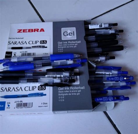 Pulpen Sarasa Hitam Pcs Lazada Indonesia