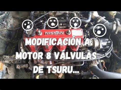 Pt 1 MODIFICANDO el motor de un TSURU 8 válvulas de hace 30 años