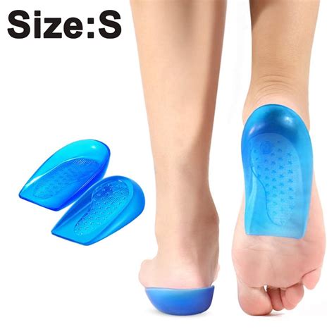 Heel Pads For Shoes Gel Heel Cup Height Increase Insoles Heel Lift