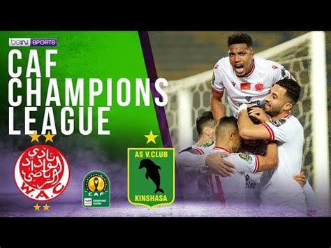 Wydad Ac Mar Vs As Vita Club Caf Champions League Highlights