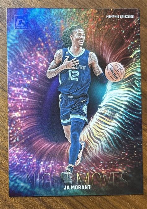 Ja Morant Donruss Night Moves Ssp Raw Price Guide Sports