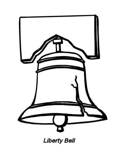 Liberty Bell Coloring Pages