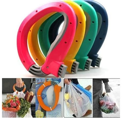 2 PCS One Trip Grips For Shopping Grocery Bag Holder Handle Hand