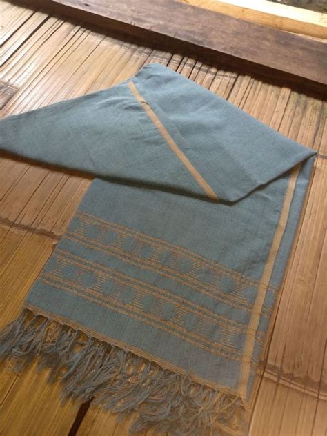 PROMO DISKON Kain Tenun Baduy Motif Adumancung Pewarna Alami Blangket