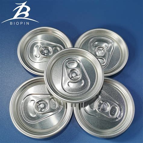 Aluminum Can Lid Easy Open End For Stay On Tab 200 202 Sot With