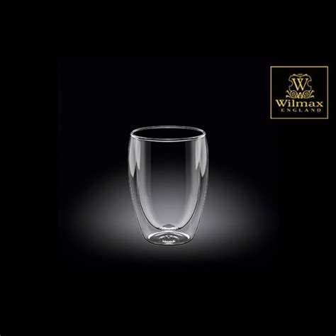 Vaso Thermo Glass Wilmax 400 Cc Menajes San Luis