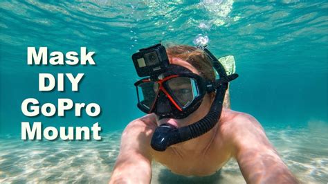 Gopro Diy Mount On Underwater Mask Gopro Tip Micbergsma Youtube