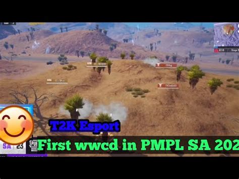 T2K Wwcd In PMPL SA 2023 PMPL SA 2023 Pubgmobile YouTube