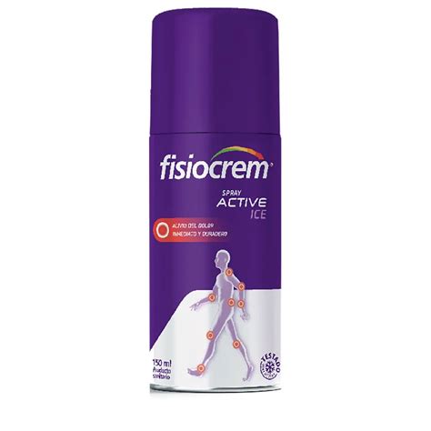 Fisiocrem Spray Active Ice 150ml Purple Bikeinn