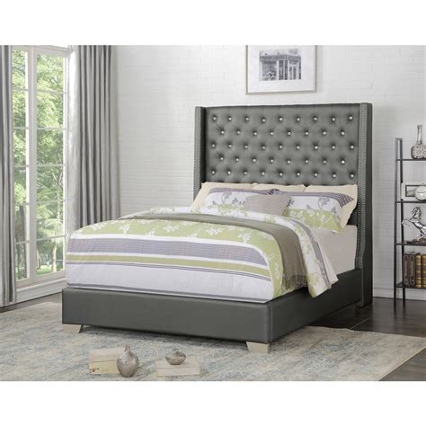 Rosdorf Park Harley Rose Upholstered Platform Bed Wayfair