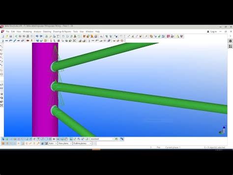 How To Create Pipe Connetion Pipe Fitting In Tekla Structures Bangla