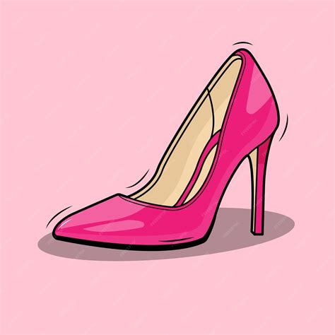 Pink High Heel Clipart