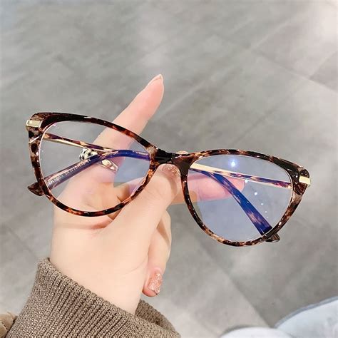 Fashion Women Anti Blue Light Glasses Diamond Cut Butterfly Girl Gaming