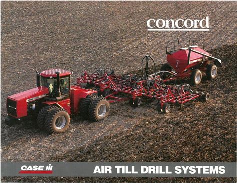 Case Ih Air Till Drill Systems Concord 1100 2300 2400 3400 Brochure