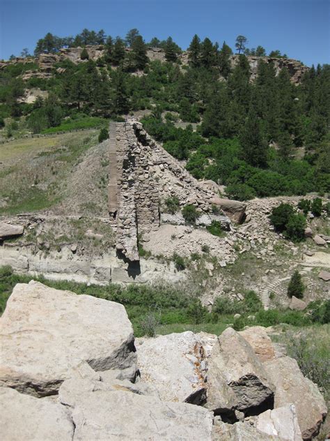 Castlewood Canyon State Park A Colorado State Park Located Near Castle