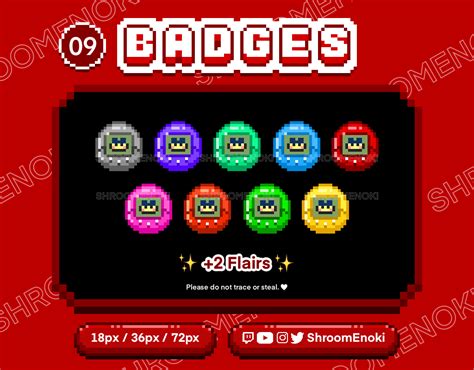 Tamagotchi Twitch Badges Pixel Art Shroom Enoki S Ko Fi Shop Ko