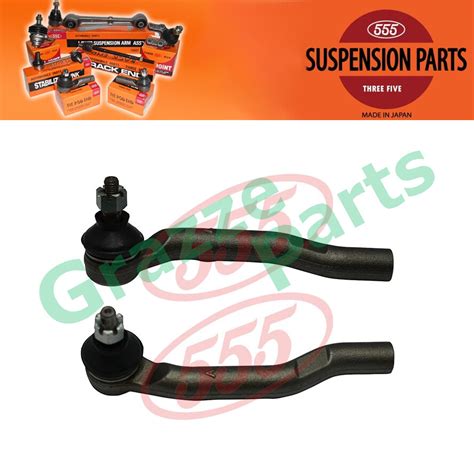 2pc 555 Japan Tie Rod End Set SE N331 For Nissan Almera N17