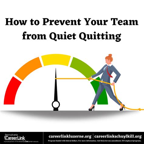 How To Prevent Your Team From Quiet Quitting Pa Careerlink® Luzerne