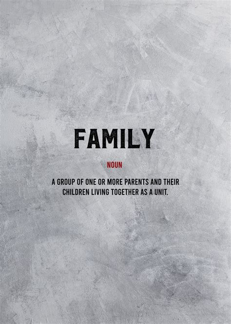 inspirational family quote poster  bestselling displate displate