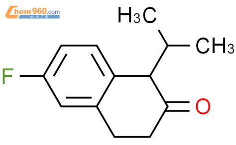 104204 91 3 6 Fluoro 1 isopropyl 3 4 dihydronaphthalen 2 1H one化学式结构式