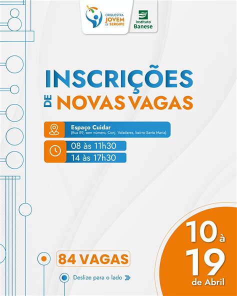 Orquestra Jovem de Sergipe abre inscrições para novas vagas FaxAju