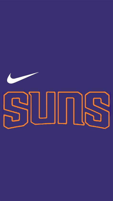 Phoenix Suns Wordmark Logo Wallpaper By Llu258 On Deviantart