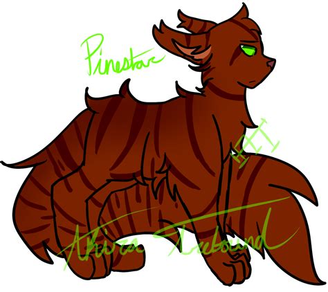 More Warrior Cat Designs — Pinestar A Cat That I Kind Of Dislike Kind