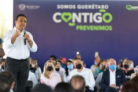 Presenta Luis Nava el programa Somos Querétaro Contigo Prevenimos