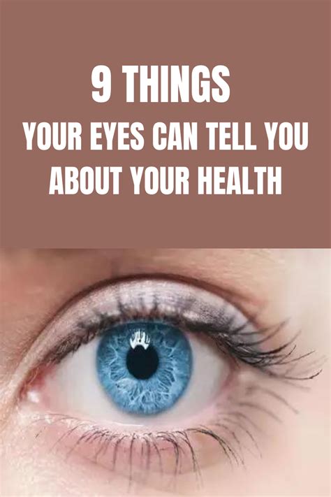 9 Things Your Eyes Can Tell You About Your Health Paula Medium