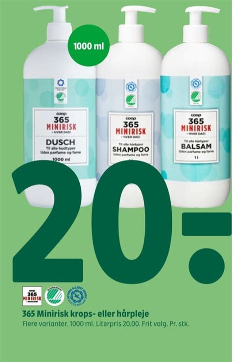 Coop Minirisk Bodyshampoo Tilbud Hos Coop