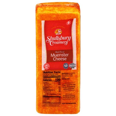 Muenster Cheese Whole Loaf Shullsburg Creamery