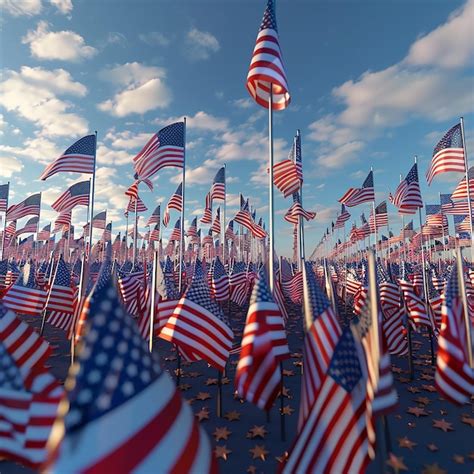 3d Rendered Photos Of United State Independence Day Premium AI