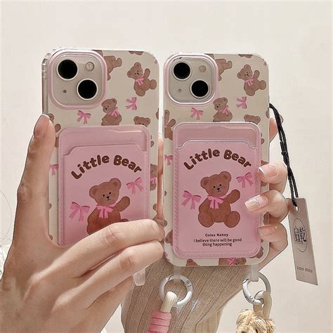 Jual Card Holder Lanyard Beruangterbaru Soft Case Hp Infinix Smart 9 Hot 50 4G 50I Hot 40I Note