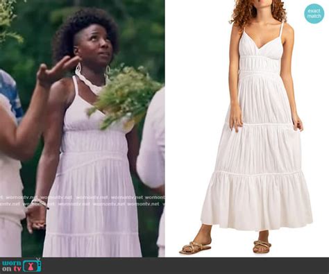 Wornontv Novas White Maxi Dress On Queen Sugar Rutina Wesley