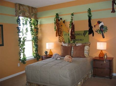 10 Jungle Inspired Kids Bedroom Ideas