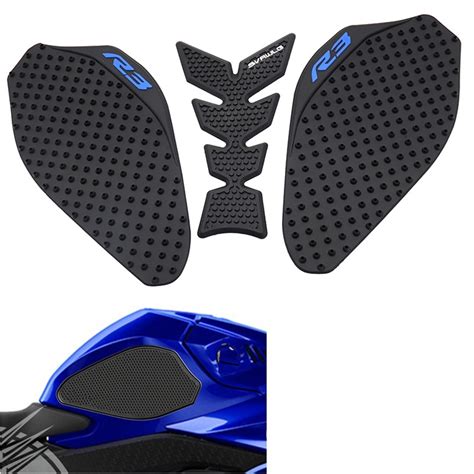 Yamaha Yzf R3 Yzfr3 2019 20 Motorcycle Anti Slip Tank Pad Sticker Side