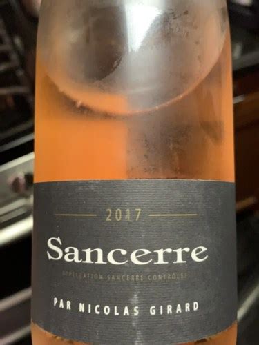 Nicolas Girard Sancerre Ros Vivino Us