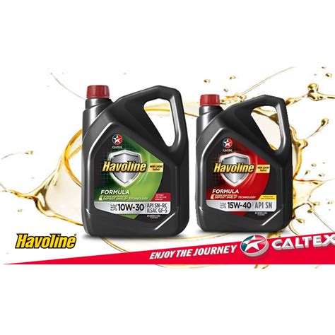 Free Gift Caltex Havoline Formula Sae W W Mineral Engine