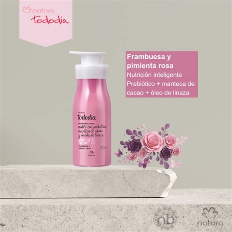 Descubrir Imagen Crema Tododia Natura Frambuesa Y Pimienta Rosa