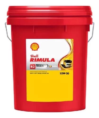 Aceite Shell Rimula R2 Multi 25w50 20 Lts Cuotas Sin Interés