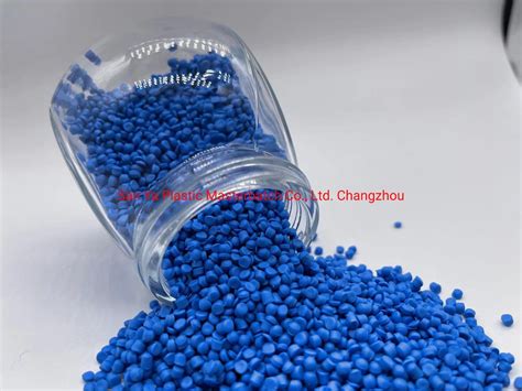 Low Cost Blue Color Master Batch Granules Pellets For Pp Pe Abs Eva