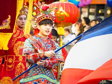 Chinese New Year Celebrations Parade at Paris Editorial Photography ...